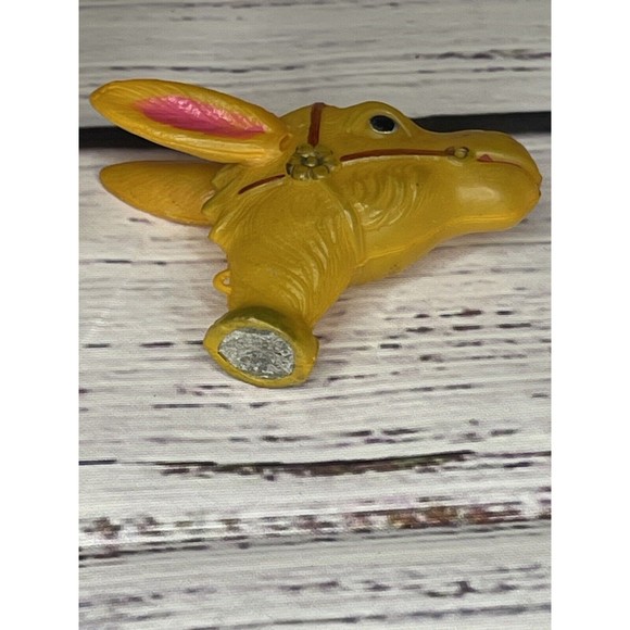 Vintage 1940's (Japan) CELLULOID Wind-up Mechanical DONKEY Toy Figure WORKS!! - Picture 12 of 12